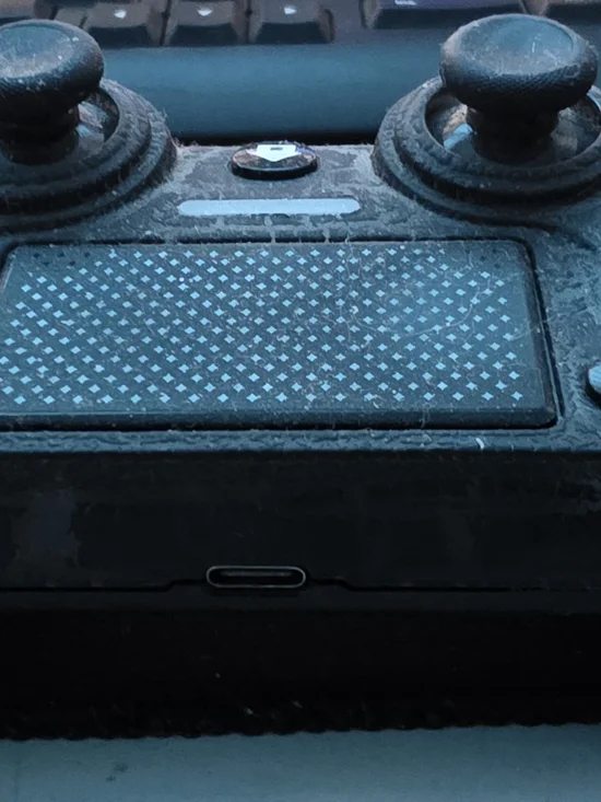 Sony Black & Gray Patterned Rgb Wireless Controller - Picture 3 of 4